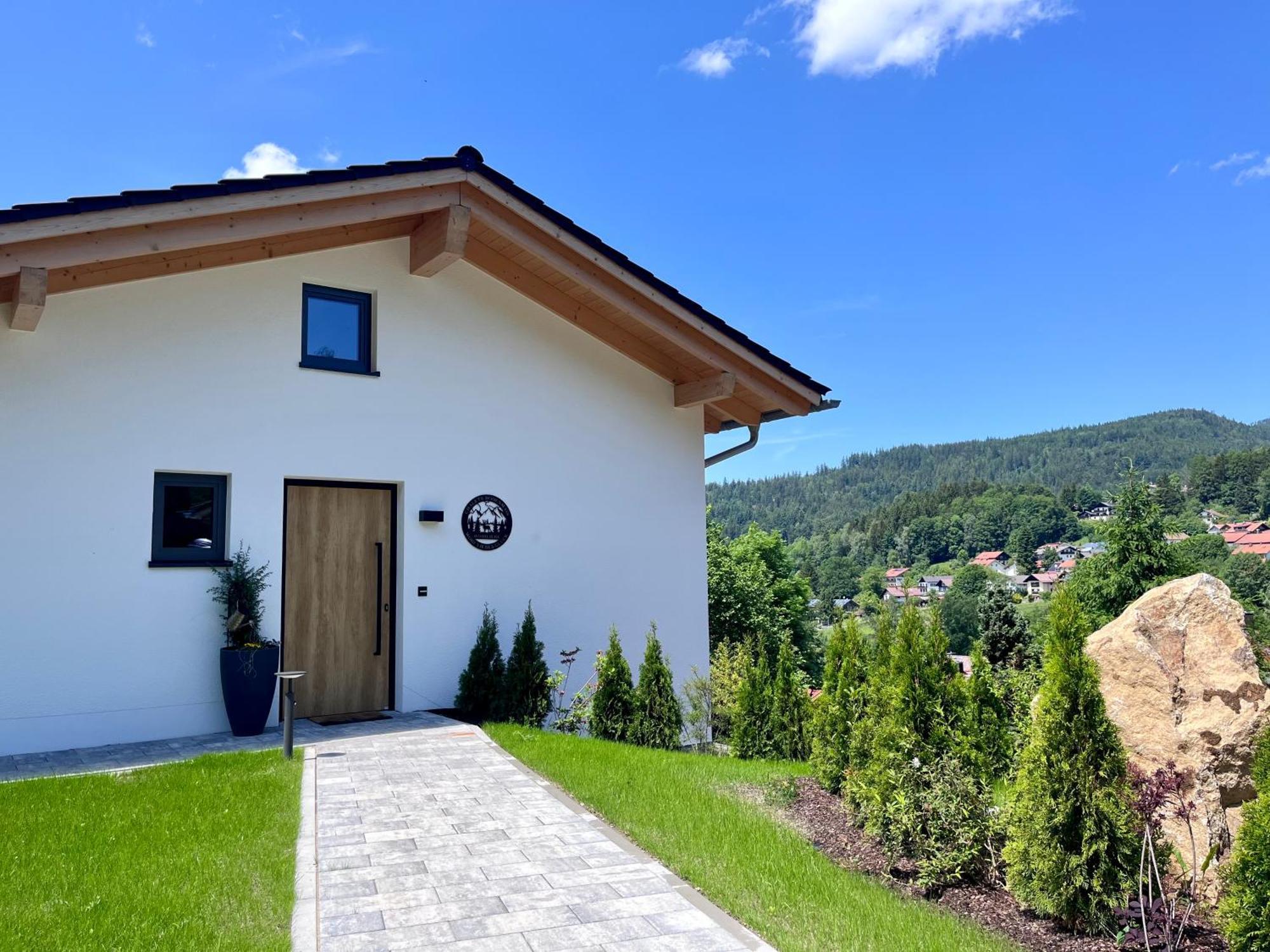 Chalets Woid_Liebe&Glueck Bodenmais Luaran gambar
