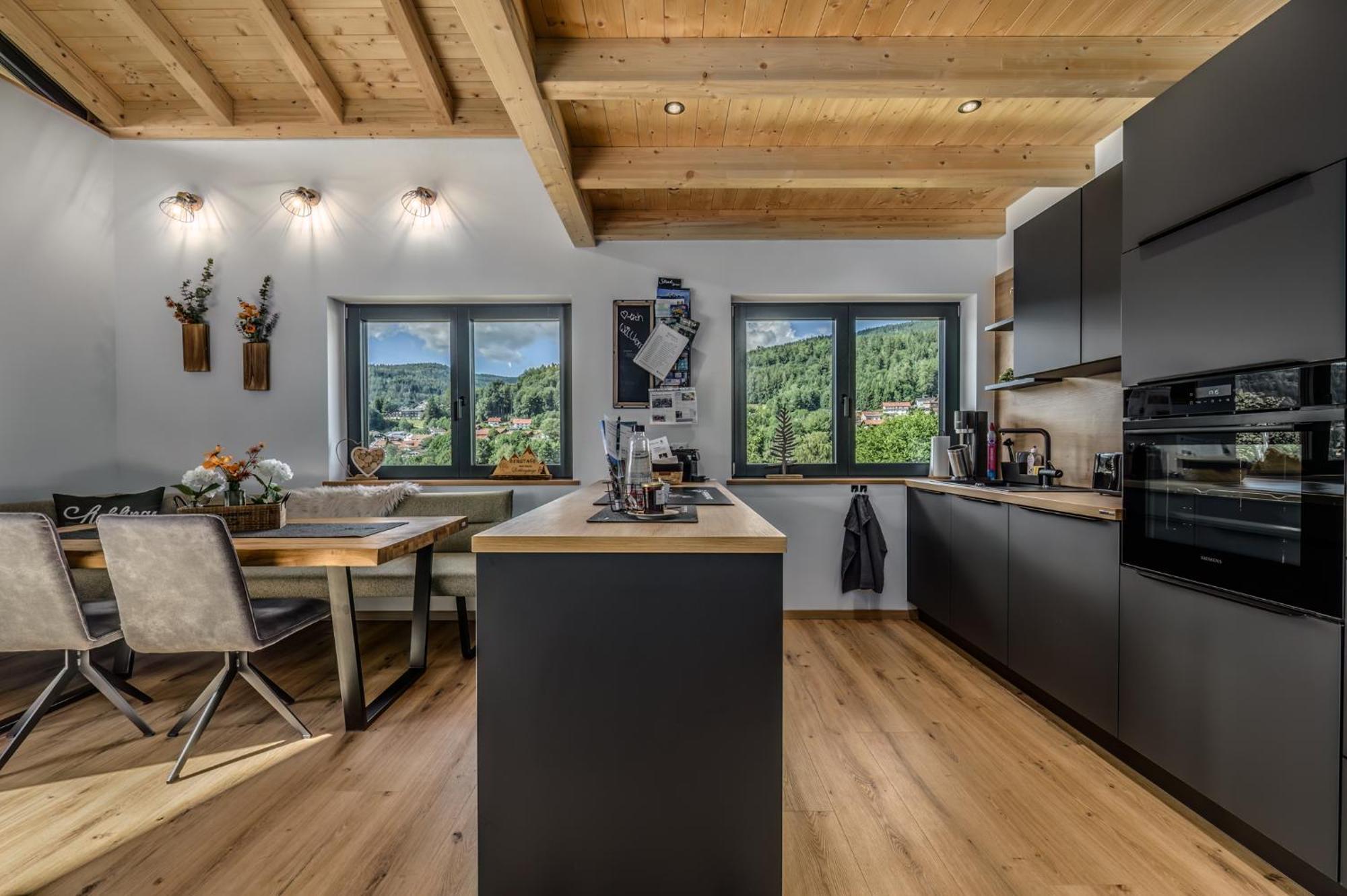 Chalets Woid_Liebe&Glueck Bodenmais Luaran gambar