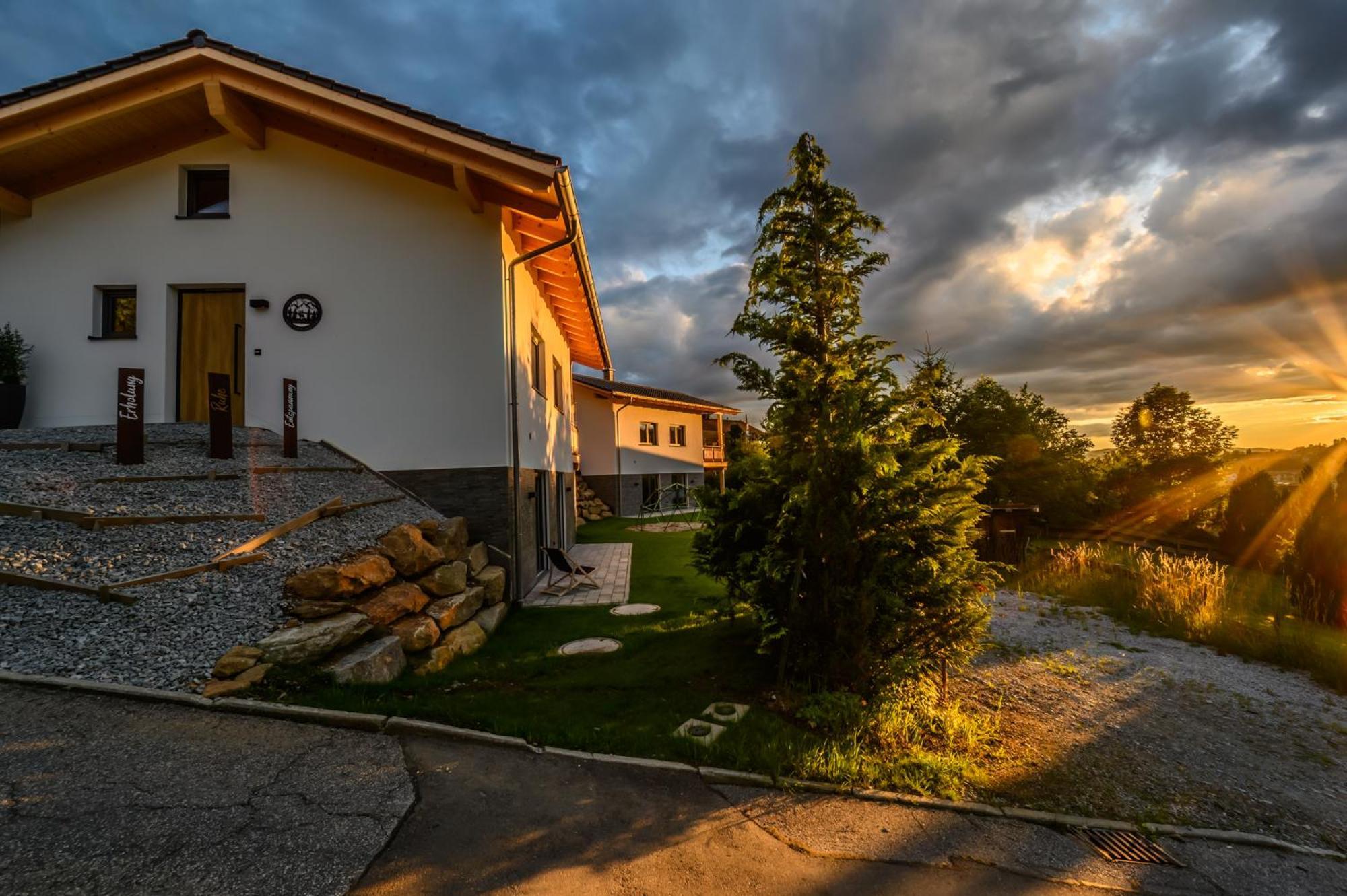 Chalets Woid_Liebe&Glueck Bodenmais Luaran gambar