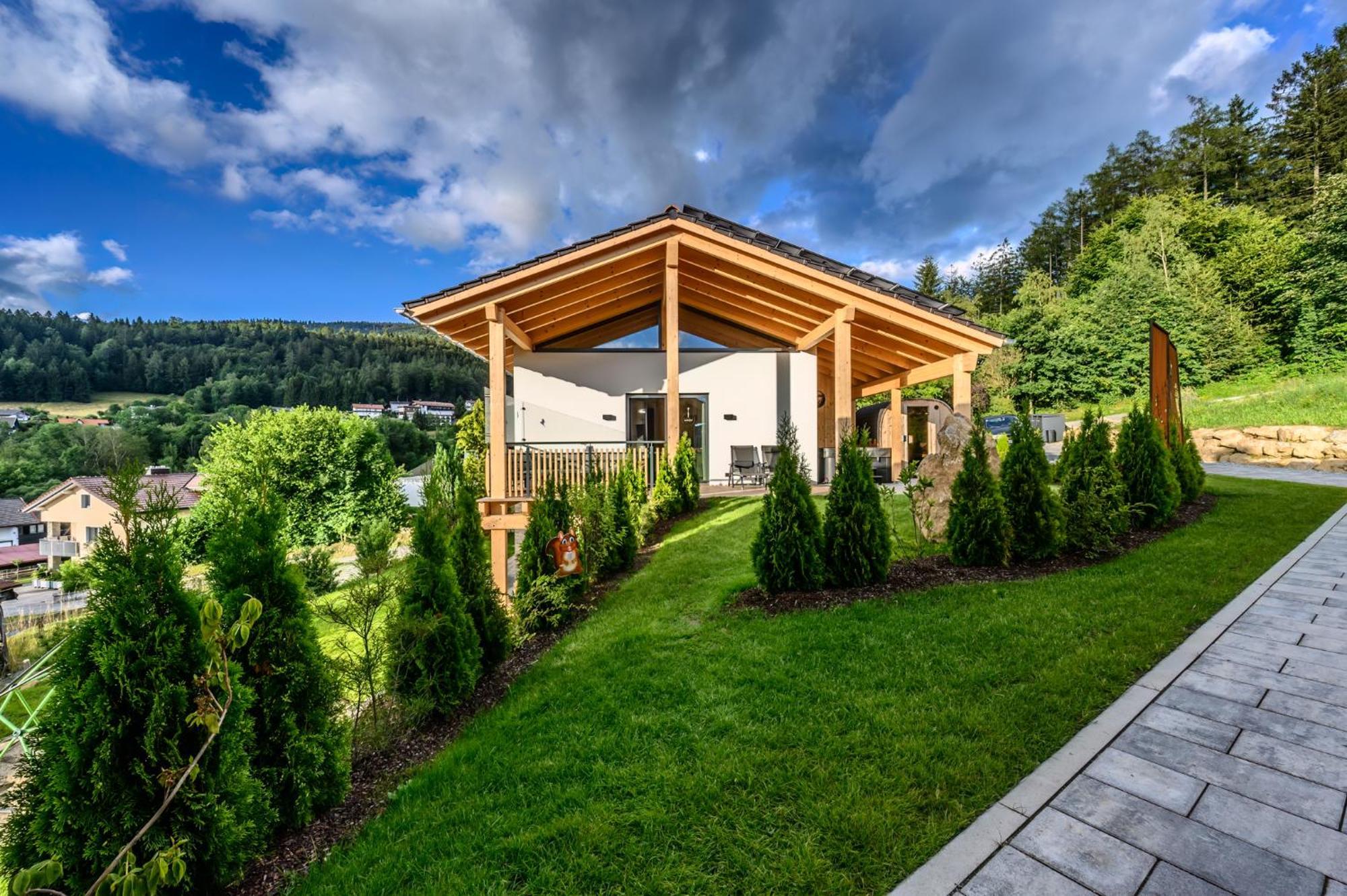 Chalets Woid_Liebe&Glueck Bodenmais Luaran gambar