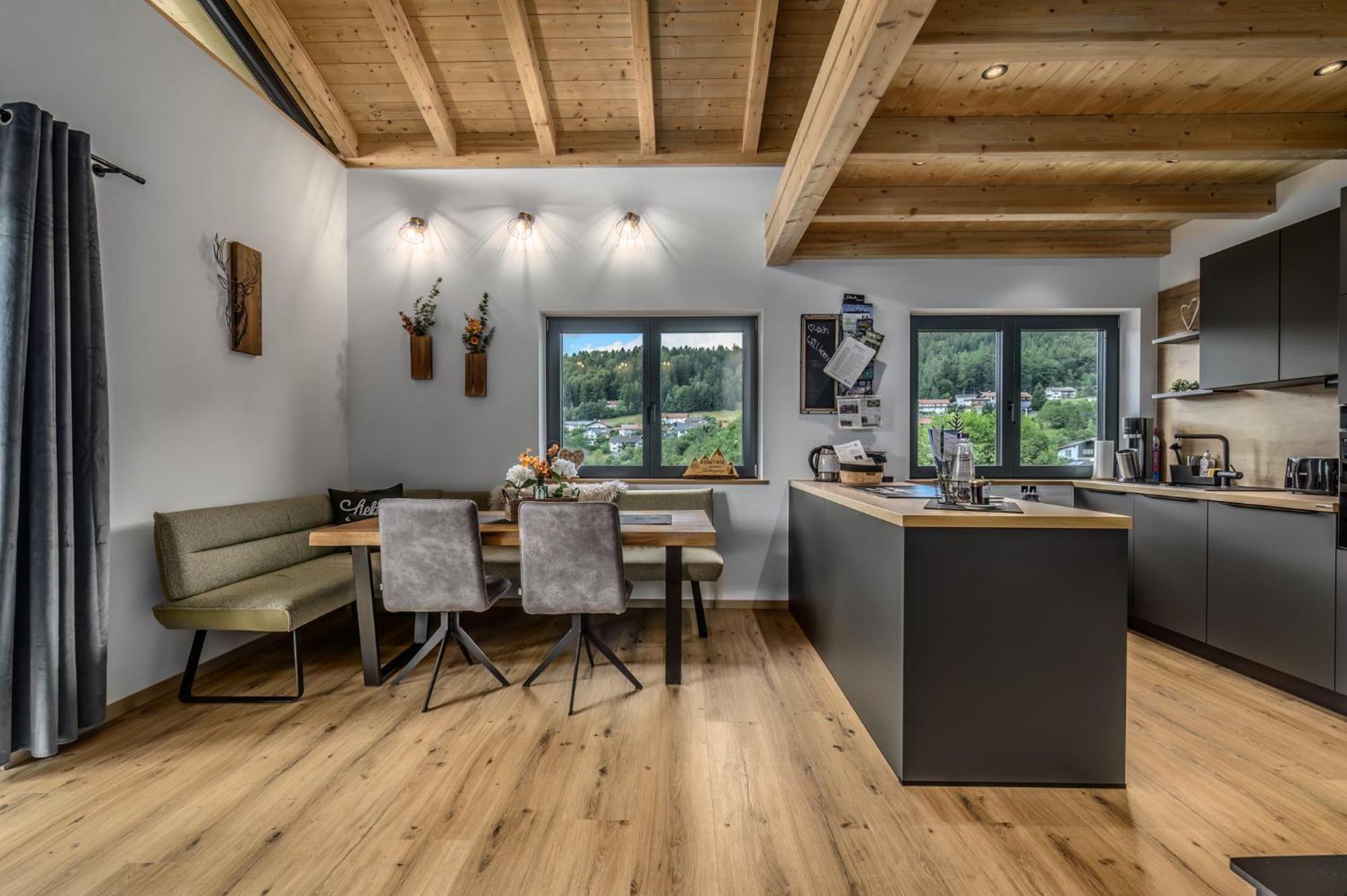 Chalets Woid_Liebe&Glueck Bodenmais Luaran gambar