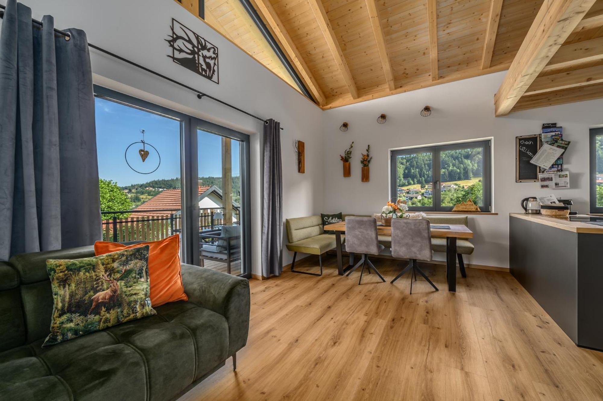 Chalets Woid_Liebe&Glueck Bodenmais Luaran gambar